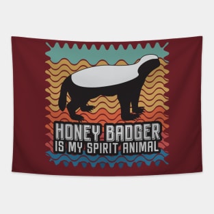 honey badger spirit animal Tapestry