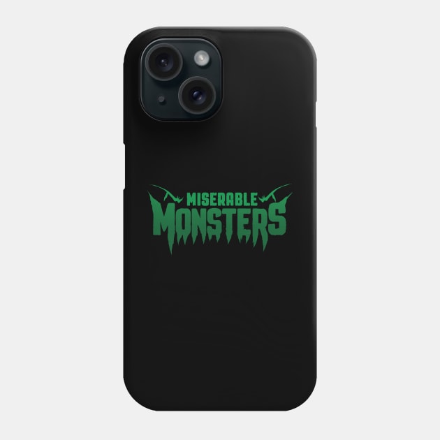 MISREABLE MONSTERS- comic logo Phone Case by WTF Store