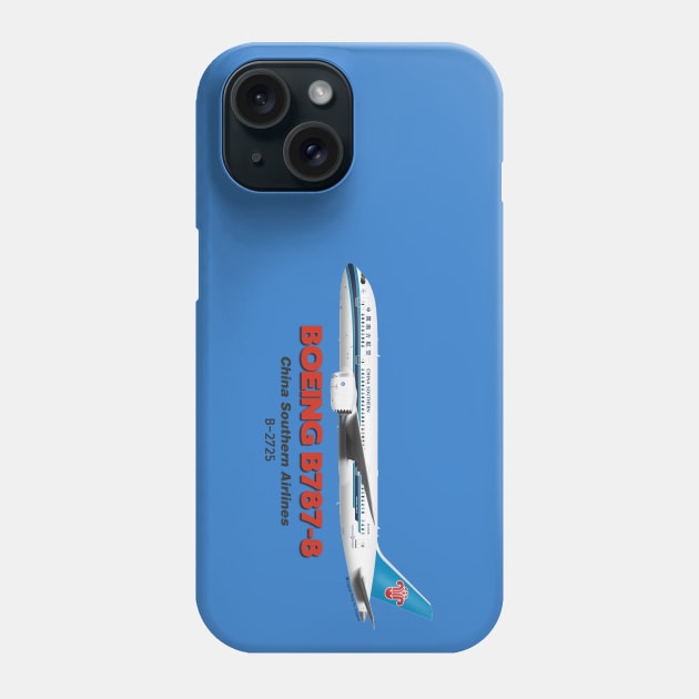 Boeing B787-8 - China Southern Airlines Phone Case by TheArtofFlying