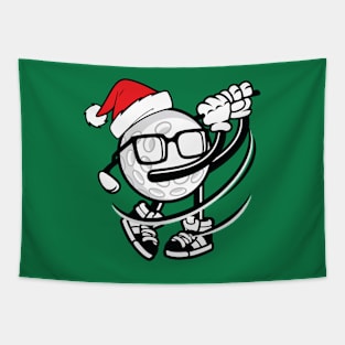 Funny Golf Ball for Christmas | Cool Tapestry