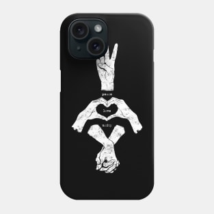 Peace, love and Unity Phone Case