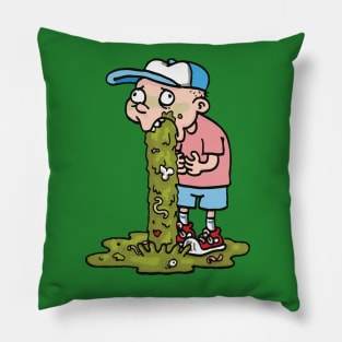 Barf Boy Pillow