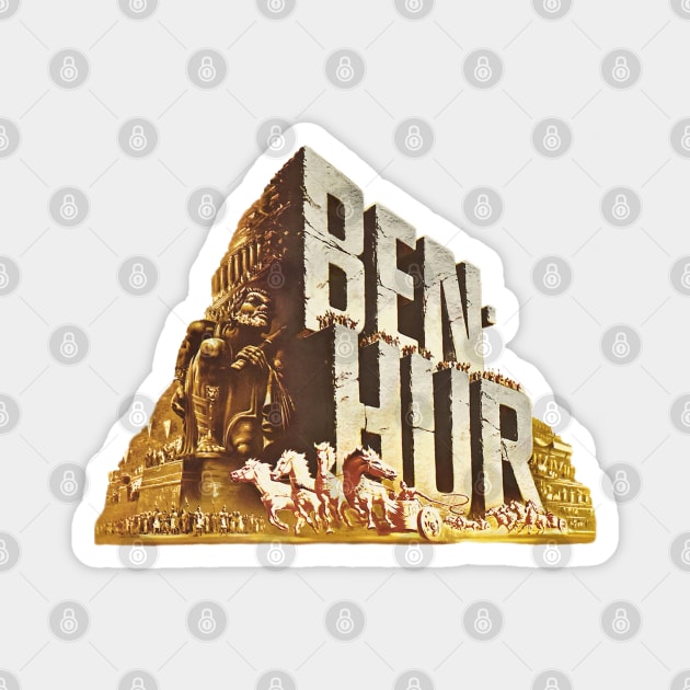 Ben-Hur Movie Poster Magnet by MovieFunTime