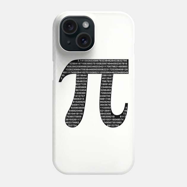 Pi Symbol Pi Day Phone Case by TeeGo