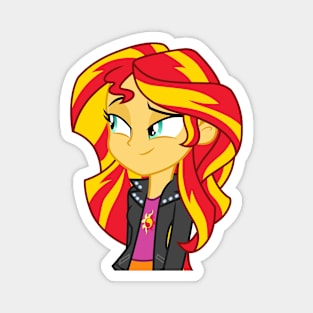 mischievous Sunset Shimmer 2 Magnet