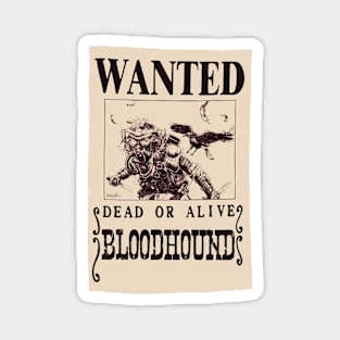 Wanted Bloodhound Magnet