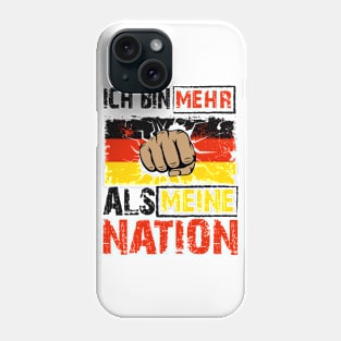 Anti Patriotism Design Germany Phone Case