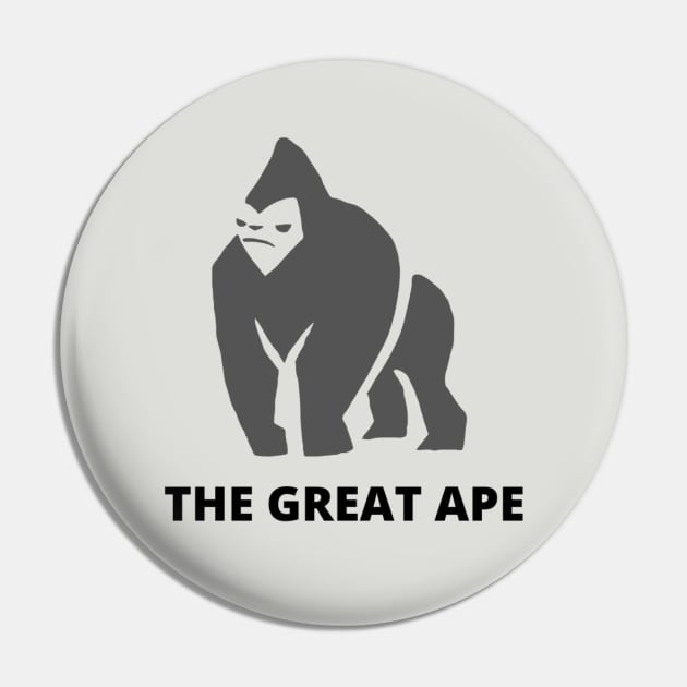 The Great Ape Pin by Sanworld