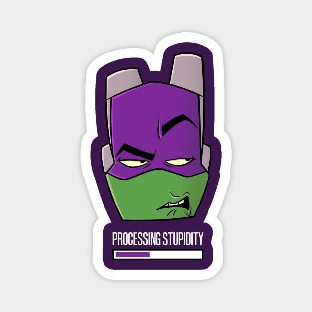 Processing Stupidity Magnet by KatHaynes