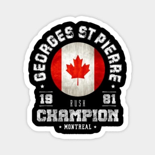 Georges St-Pierre Magnet