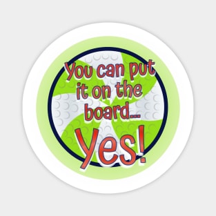 Sox - Put It On the Board - Scoreboard Pinwheel Magnet