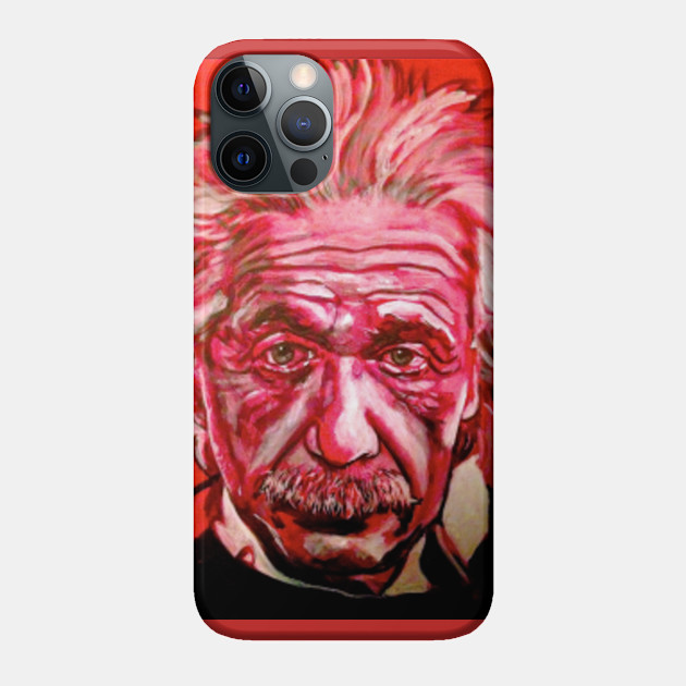 Pink Einstein - Einstein - Phone Case