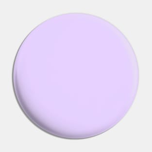 Pale Lilac Solid Color Pin