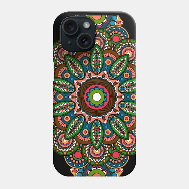 Flower pattern Phone Case by King Tiger