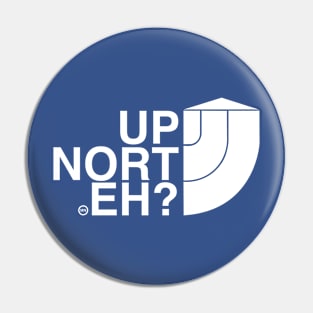 UP NORT EH? MINNESOTA Pin