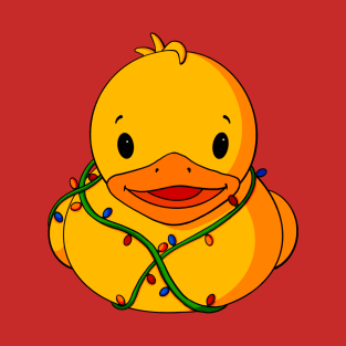 Christmas Light Rubber Duck T-Shirt