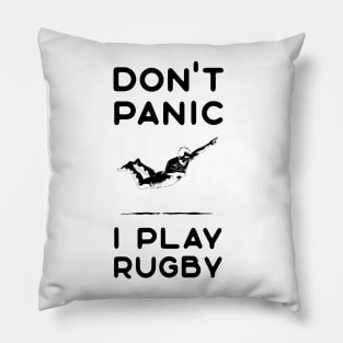 Rugby Players Don't Panic Pillow