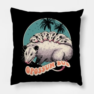 Opossum Bus Pillow