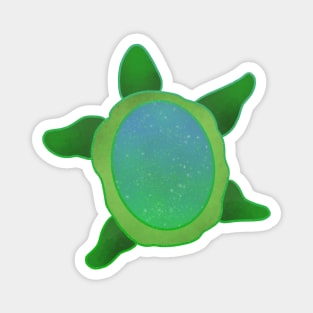 Green Space Turtle Magnet