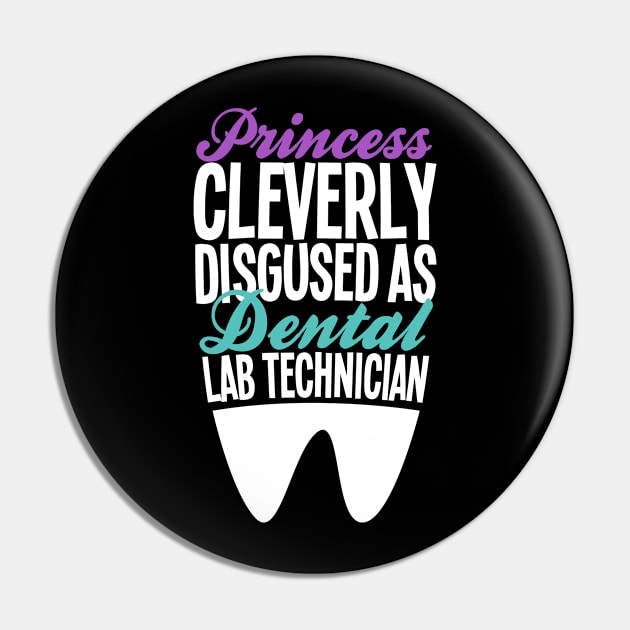 Dental Lab Technician Pin by TheBestHumorApparel