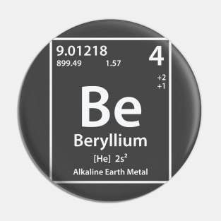 Beryllium Element Pin