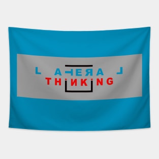 Think Outside the Box Tapestry