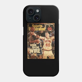 COVER SPORT - SPORT ILLUSTRATED - DOWN TO WIRE Phone Case