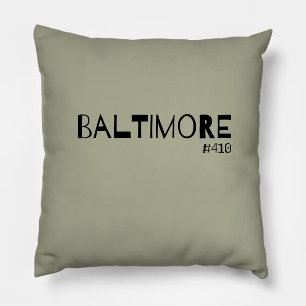 Baltimore Pillow by nyah14