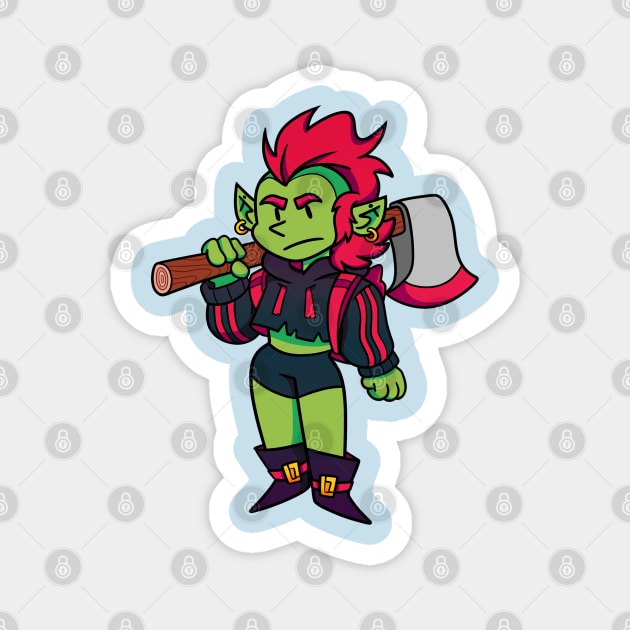 Chibi Tracy Magnet by Get A Klu Comics