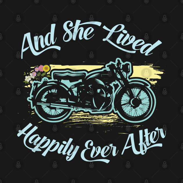 MOTORCYCLES: And She Lived Happily Ever After by woormle