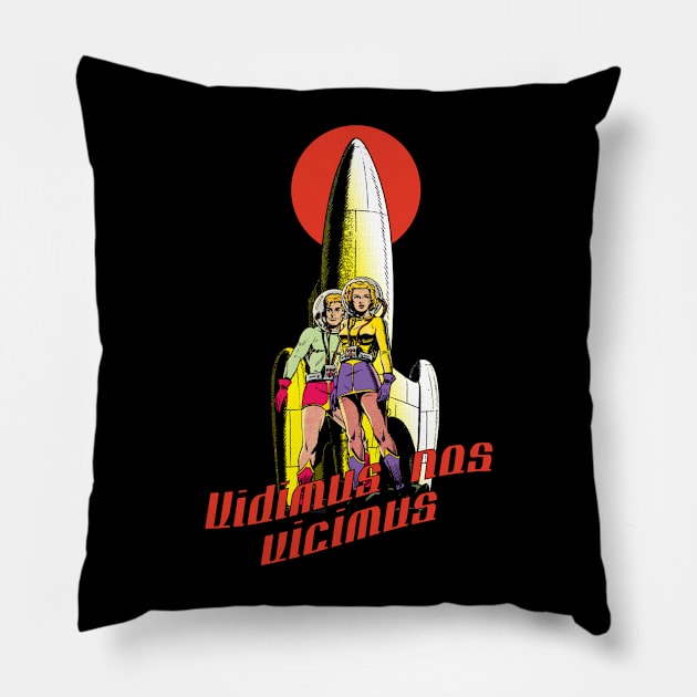 Vidimus nos vicimus Pillow by MichaelaGrove