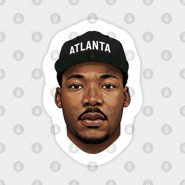 Martin Luther King: Atlanta Magnet by UrbanLifeApparel