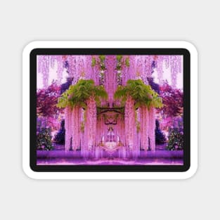 Wisteria Gardens Japan Magnet