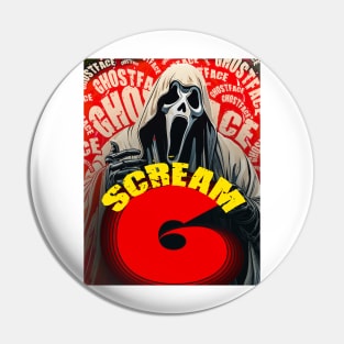 Scream VI (Scream 6) scary horror movie graphic design by ironpalette Pin