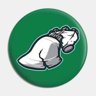 Philadelphia Eagles Liberty Bell Design Pin