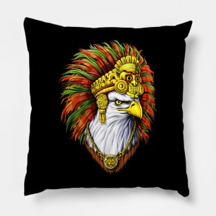 Eagle Aztec Warrior Pillow