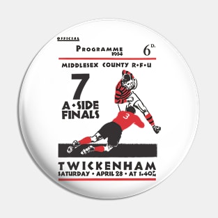 Middlesex County Rugby Twickenham Pin