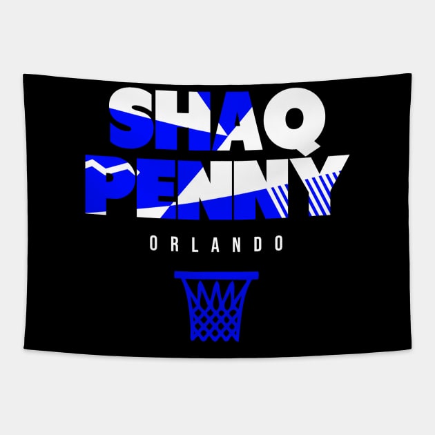 Vintage Orlando Basketball Tapestry by funandgames