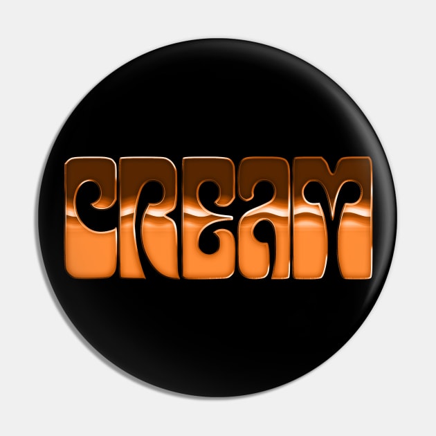 Cream // Retro Classic Rock Fan Design Pin by DankFutura