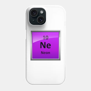 Neon Element Tile - Periodic Table Phone Case