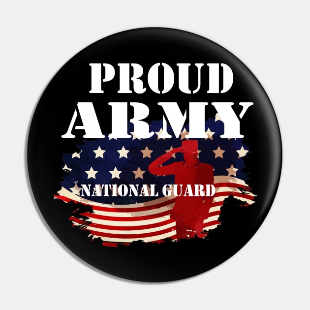 Proud Army National Guard Pin by DMarts