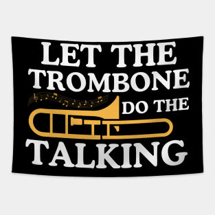 Funny Trombone Tapestry