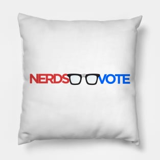 NerdsVote Horizontal Pillow