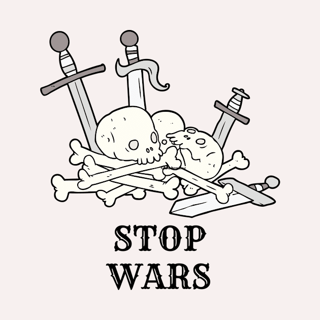 Stop Wars T Shirt by aliyoussef