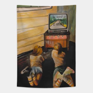 Tv time Tapestry