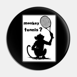 Alan Partridge - Monkey Tennis Pin