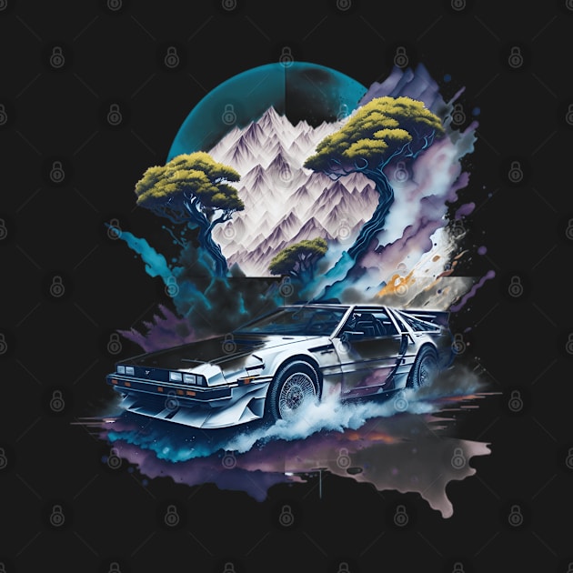 DMC DeLorean Art by Shop Goods