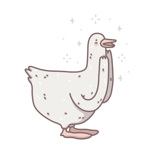 Duck with hands by odsanyu