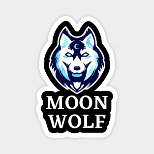 Moon Wolf Story Magnet