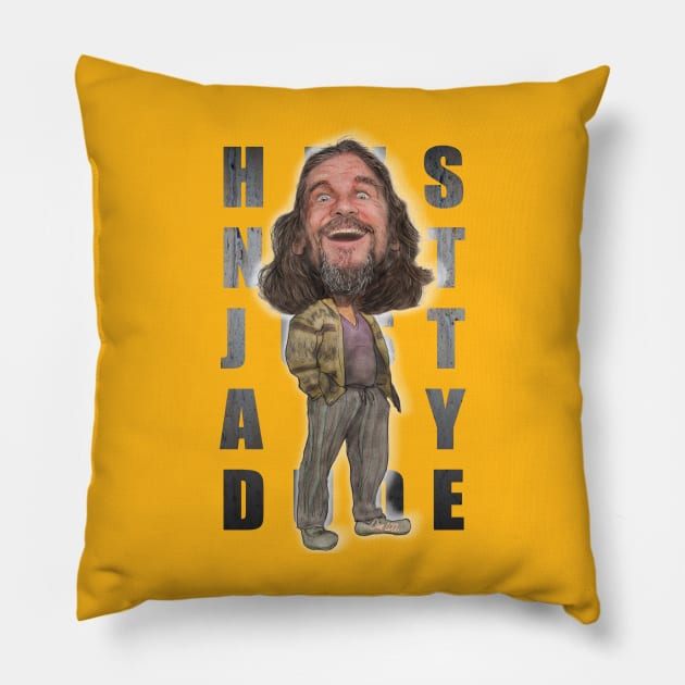 He´s not just any dude Pillow by Henry Drae